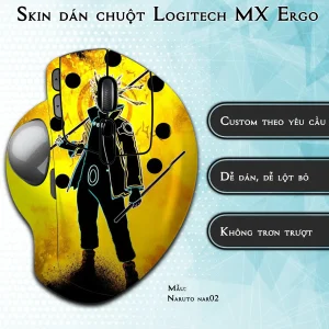 Skin dán chuột Logitech MX Ergo mẫu Naruto nar02