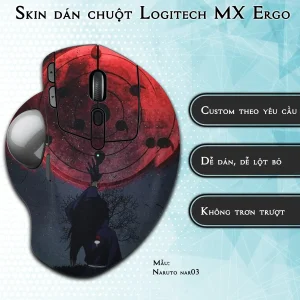 Skin dán chuột Logitech MX Ergo mẫu Naruto nar03