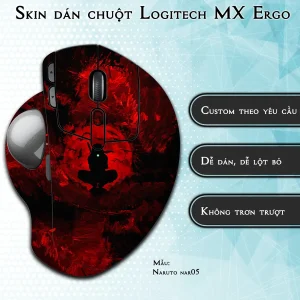 Skin dán chuột Logitech MX Ergo mẫu Naruto nar05