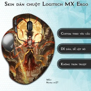 Skin dán chuột Logitech MX Ergo mẫu Natra nt27