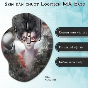 Skin dán chuột Logitech MX Ergo mẫu Natra nt38