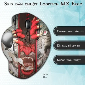 Skin dán chuột Logitech MX Ergo mẫu Oni
