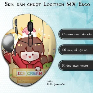 Skin dán chuột Logitech MX Ergo mẫu RoRo Jump ro04