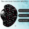 Skin dán chuột Logitech MX Ergo mẫu smile
