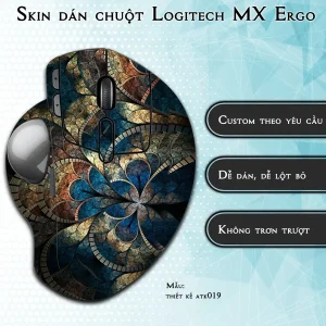 Skin dán chuột Logitech MX Ergo mẫu thiết kế atk019
