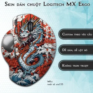 Skin dán chuột Logitech MX Ergo mẫu thiết kế atk133