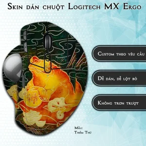Skin dán chuột Logitech MX Ergo mẫu Thiềm Thừ