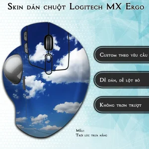 Skin dán chuột Logitech MX Ergo mẫu Trời lúc trưa nắng