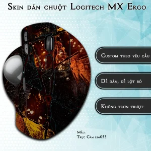 Skin dán chuột Logitech MX Ergo mẫu Trực Cảm lsm053