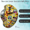 Skin dán chuột Logitech MX Ergo mẫu Woah Raagh Skin dán chuột Logitech MX Ergo mẫu Woah Raagh