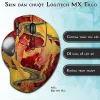 Skin dán chuột Logitech MX Ergo mẫu Điệp Mỹ Ngư Skin dán chuột Logitech MX Ergo mẫu Điệp Mỹ Ngư