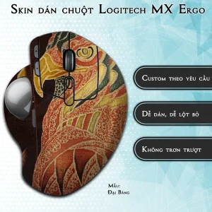 Skin dán chuột Logitech MX Ergo mẫu Đại Bàng