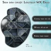 Skin dán chuột Logitech MX Ergo mẫu đa giác tối Skin dán chuột Logitech MX Ergo mẫu đa giác tối