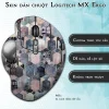 Skin dán chuột Logitech MX Ergo mẫu đá xanh hồng xếp lẫn Skin dán chuột Logitech MX Ergo mẫu đá xanh hồng xếp lẫn