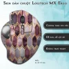Skin dán chuột Logitech MX Ergo mẫu đá xếp tổ ong Skin dán chuột Logitech MX Ergo mẫu đá xếp tổ ong