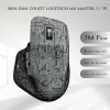 Skin dán chuột Logitech MX Master 2, 2s, 3, 3s mẫu Mạch điện xám