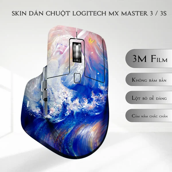 Skin dán chuột Logitech MX Master 2, 2s, 3, 3s mẫu River of Life