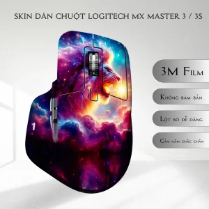 Skin dán chuột Logitech MX Master 2, 2s, 3, 3s mẫu Sư tử