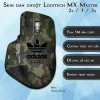 Skin dán chuột Logitech MX Master 2, 2s, 3, 3s mẫu Adidas rằn ri Skin dán chuột Logitech MX Master 2, 2s, 3, 3s mẫu Adidas rằn ri