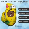 Skin dán chuột Logitech MX Master 2, 2s, 3, 3s mẫu Brown và Cony atk114 Skin dán chuột Logitech MX Master 2, 2s, 3, 3s mẫu Brown và Cony atk114