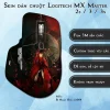 Skin dán chuột Logitech MX Master 2, 2s, 3, 3s mẫu Bỉ Ngạn Hoa acp004 Skin dán chuột Logitech MX Master 2, 2s, 3, 3s mẫu Bỉ Ngạn Hoa acp004