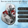Skin dán chuột Logitech MX Master 2, 2s, 3, 3s mẫu Cá chép đen Skin dán chuột Logitech MX Master 2, 2s, 3, 3s mẫu Cá chép đen