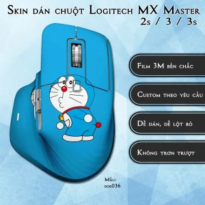 Skin dán chuột Logitech MX Master 2, 2s, 3, 3s mẫu dor036