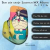 Skin dán chuột Logitech MX Master 2, 2s, 3, 3s mẫu Doremon Dor012 Skin dán chuột Logitech MX Master 2, 2s, 3, 3s mẫu Doremon Dor012