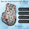 Skin dán chuột Logitech MX Master 2, 2s, 3, 3s mẫu Họa tiết công viên Disney