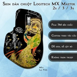 Skin dán chuột Logitech MX Master 2, 2s, 3, 3s mẫu Lạc Tước