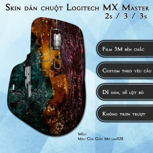 Skin dán chuột Logitech MX Master 2, 2s, 3, 3s mẫu Màu Của Giấc Mơ lsm028