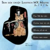 Skin dán chuột Logitech MX Master 2, 2s, 3, 3s mẫu Mèo Samurai Skin dán chuột Logitech MX Master 2, 2s, 3, 3s mẫu Mèo Samurai