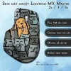 Skin dán chuột Logitech MX Master 2, 2s, 3, 3s mẫu Mèo xám và chó cam scu064 Skin dán chuột Logitech MX Master 2, 2s, 3, 3s mẫu Mèo xám và chó cam scu064
