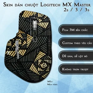 Skin dán chuột Logitech MX Master 2, 2s, 3, 3s mẫu Mùa vàng