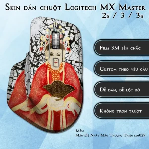 Skin dán chuột Logitech MX Master 2, 2s, 3, 3s mẫu Mẫu Đệ Nhất Mẫu Thượng Thiên lsm029