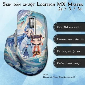 Skin dán chuột Logitech MX Master 2, 2s, 3, 3s mẫu Natra và Ngao Bính Socute nt17