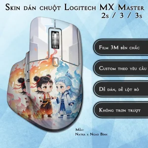 Skin dán chuột Logitech MX Master 2, 2s, 3, 3s mẫu Natra x Ngao Bính