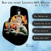 Skin dán chuột Logitech MX Master 2, 2s, 3, 3s mẫu Neko ăn sushi Skin dán chuột Logitech MX Master 2, 2s, 3, 3s mẫu Neko ăn sushi