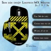 Skin dán chuột Logitech MX Master 2, 2s, 3, 3s mẫu OFF White Virgil Skin dán chuột Logitech MX Master 2, 2s, 3, 3s mẫu OFF White Virgil