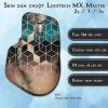 Skin dán chuột Logitech MX Master 2, 2s, 3, 3s mẫu Ombre cubes xanh hồng Skin dán chuột Logitech MX Master 2, 2s, 3, 3s mẫu Ombre cubes xanh hồng