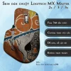 Skin dán chuột Logitech MX Master 2, 2s, 3, 3s mẫu Skull with silver hair lsm046 Skin dán chuột Logitech MX Master 2, 2s, 3, 3s mẫu Skull with silver hair lsm046