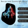 Skin dán chuột Logitech MX Master 2, 2s, 3, 3s mẫu Songoku Dragon Ball 7vnr020 Skin dán chuột Logitech MX Master 2, 2s, 3, 3s mẫu Songoku Dragon Ball 7vnr020