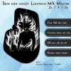 Skin dán chuột Logitech MX Master 2, 2s, 3, 3s mẫu Songoku Dragon Ball 7vnr099 Skin dán chuột Logitech MX Master 2, 2s, 3, 3s mẫu Songoku Dragon Ball 7vnr099