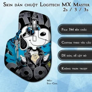 Skin dán chuột Logitech MX Master 2, 2s, 3, 3s mẫu Stay Cool