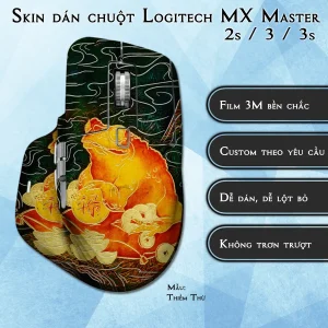 Skin dán chuột Logitech MX Master 2, 2s, 3, 3s mẫu Thiềm Thừ