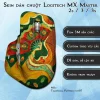 Skin dán chuột Logitech MX Master 2, 2s, 3, 3s mẫu Traditional Patterns patt07