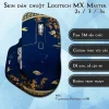 Skin dán chuột Logitech MX Master 2, 2s, 3, 3s mẫu Traditional Patterns patt08