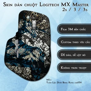 Skin dán chuột Logitech MX Master 2, 2s, 3, 3s mẫu Tuần Lộc Dưới Bóng Rừng lsm054