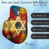 Skin dán chuột Logitech MX Master 2, 2s, 3, 3s mẫu Tấm Khiên David 2