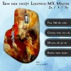 Skin dán chuột Logitech MX Master 2, 2s, 3, 3s mẫu vân đá dah015 Skin dán chuột Logitech MX Master 2, 2s, 3, 3s mẫu vân đá dah015